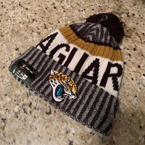 NEW ERA Jacksonville Jaguars Side Line Knit Hat